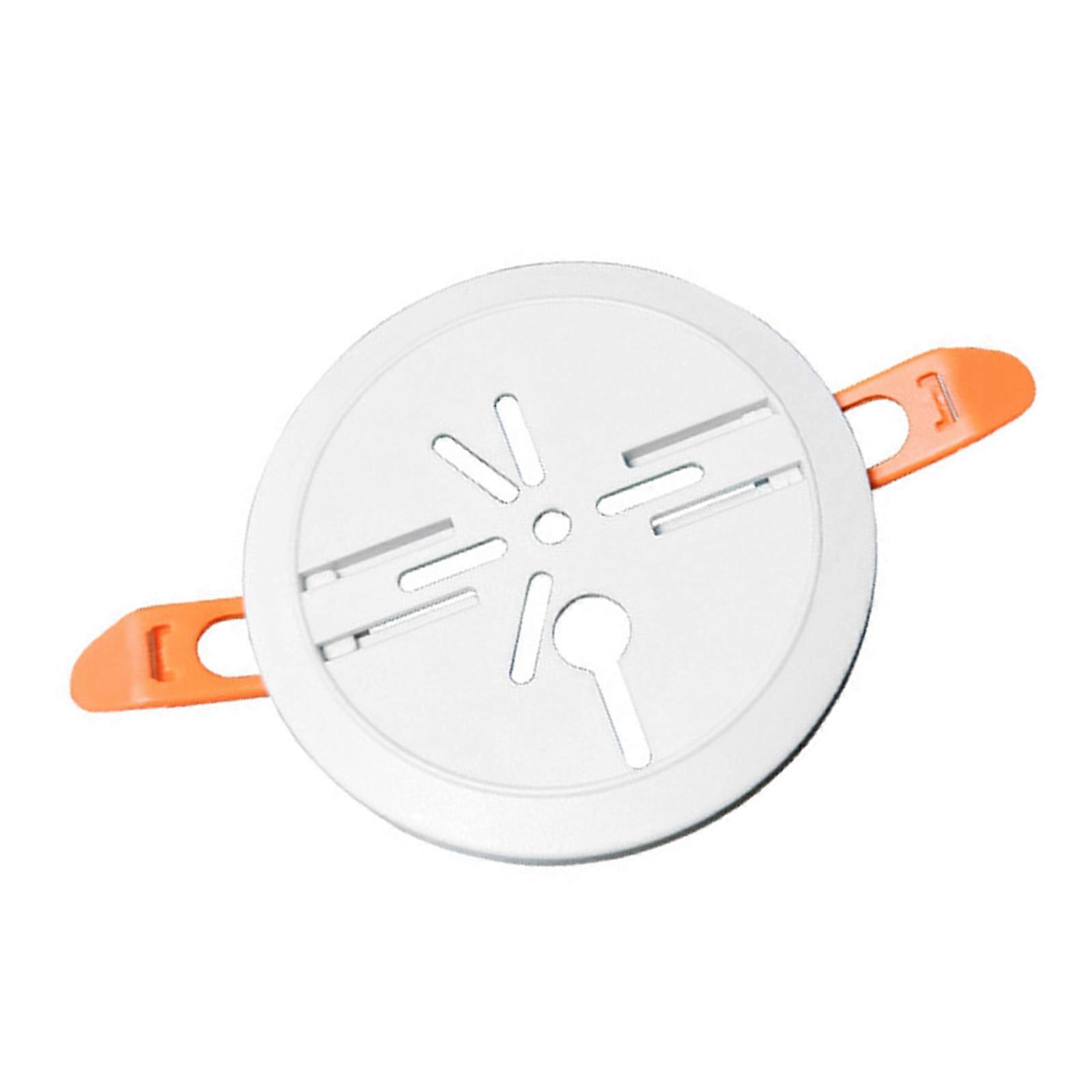 Recessed Camera Mount Parenthesis For Ceiling Light Hole Installation ABS Substance 360 Modifiable Corner For Telecommute Security Multicolor