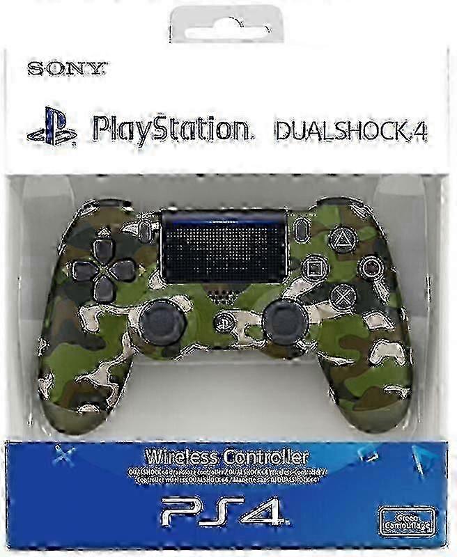 Playstation For PS4 DualShock 4 V2 Wireless Controller Kontroller- Camouflage Green 25-26