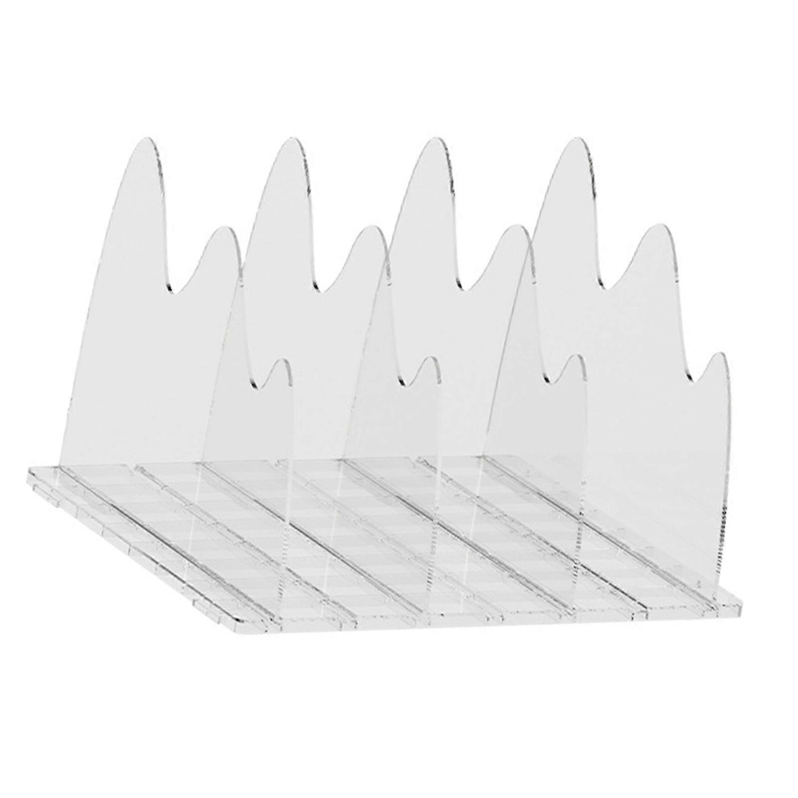 יעיל מתכוונן תיק מארגני עמיד ABS חומרים אחסון מארגני מעמד לגדלים שונים של תיק ברור