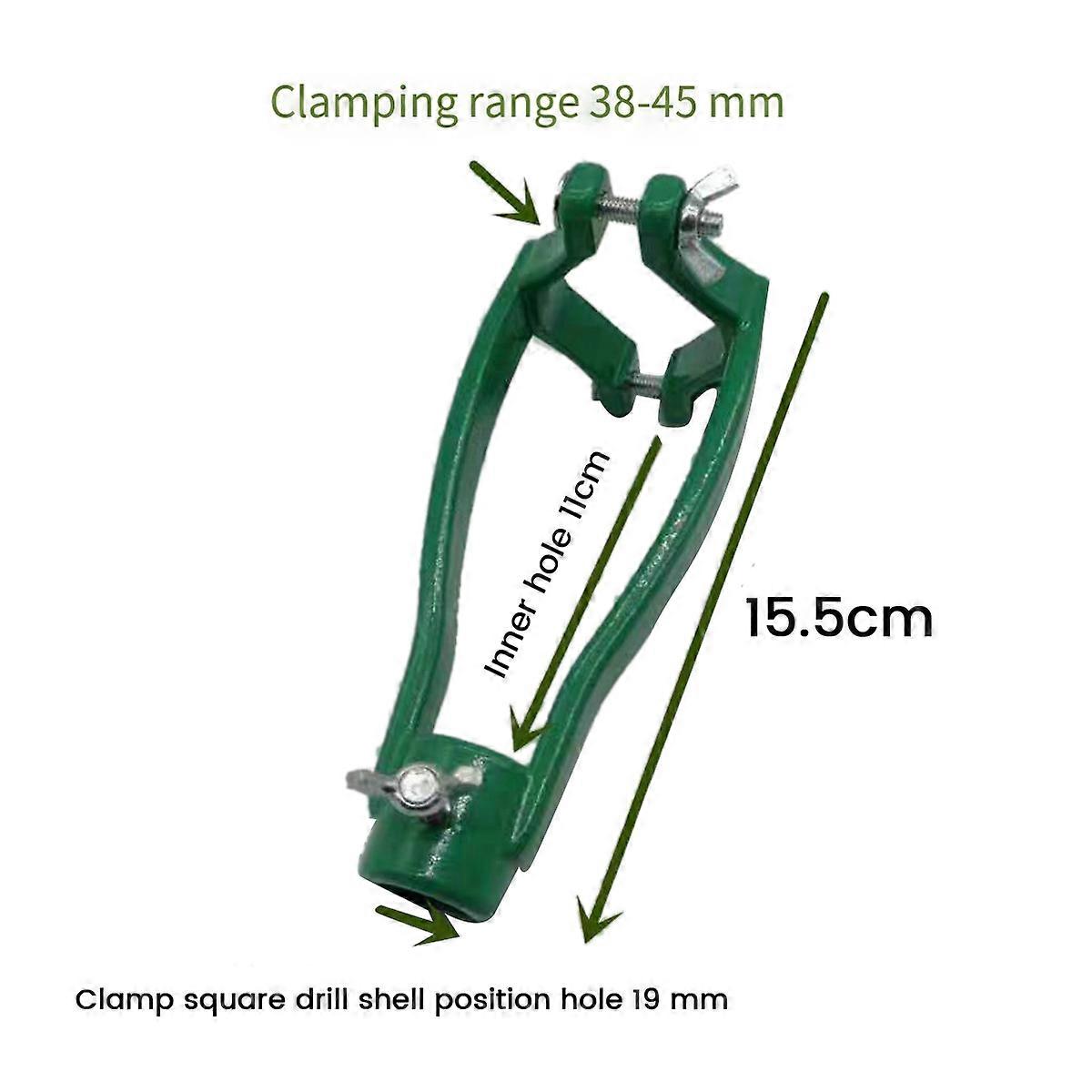 Square Hole Drill Bit Adapter Fixing Bracket for Drill Machine Accessory Bench Drill or Hand Drill