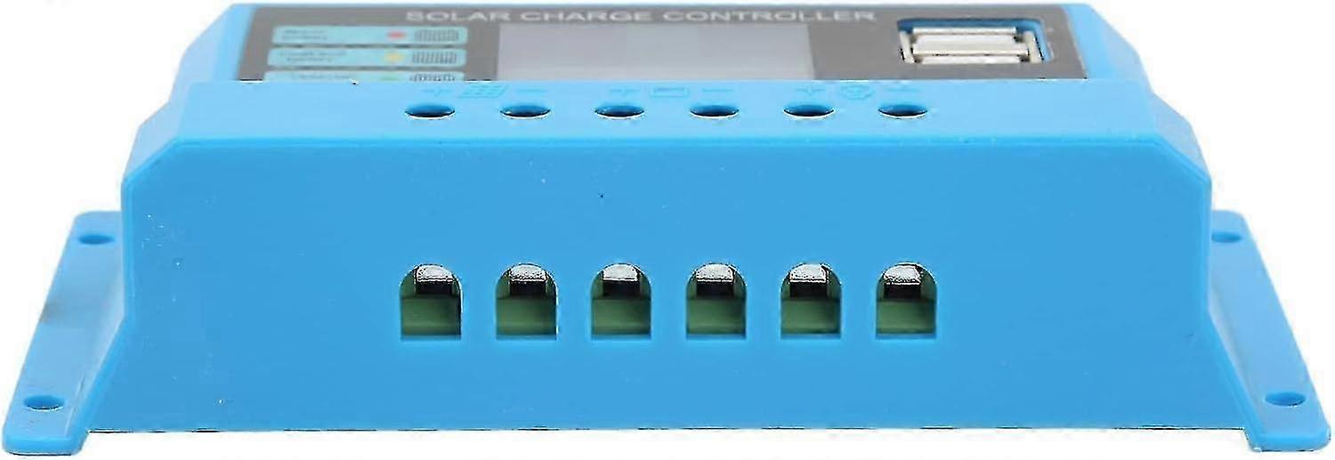 Solar Panel Controller, Photovoltaic Controller Less Interference LCD Display High Efficiency Circui