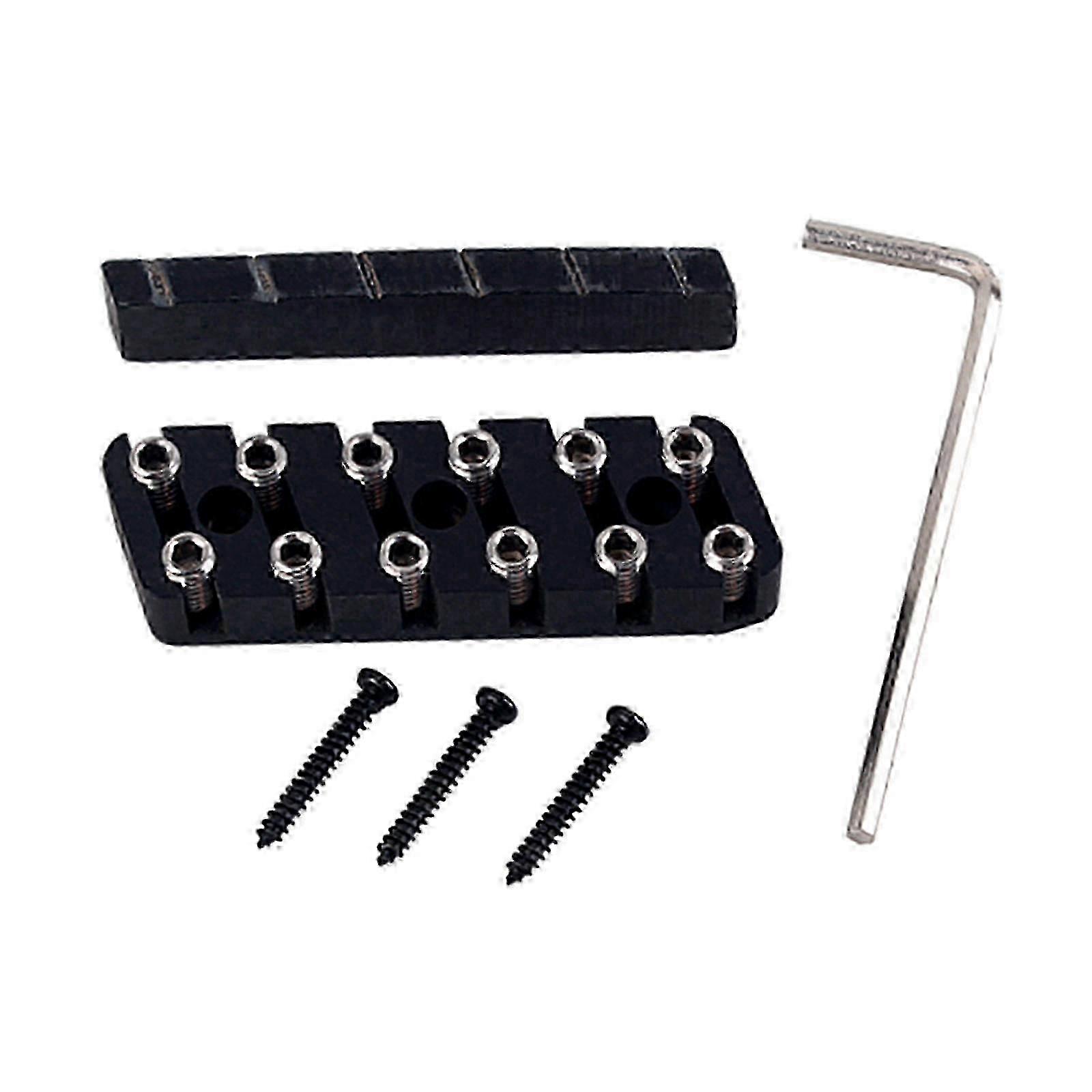 Headless Classical Guitar Locking Nuts 6/7/8 String Brass Portable Detachable Musical Instrument Tuning Part Component