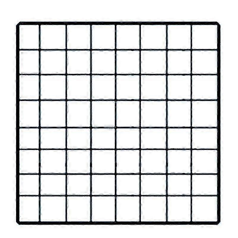 Trådpanel displayramme for DIY kunst og bildearrangør