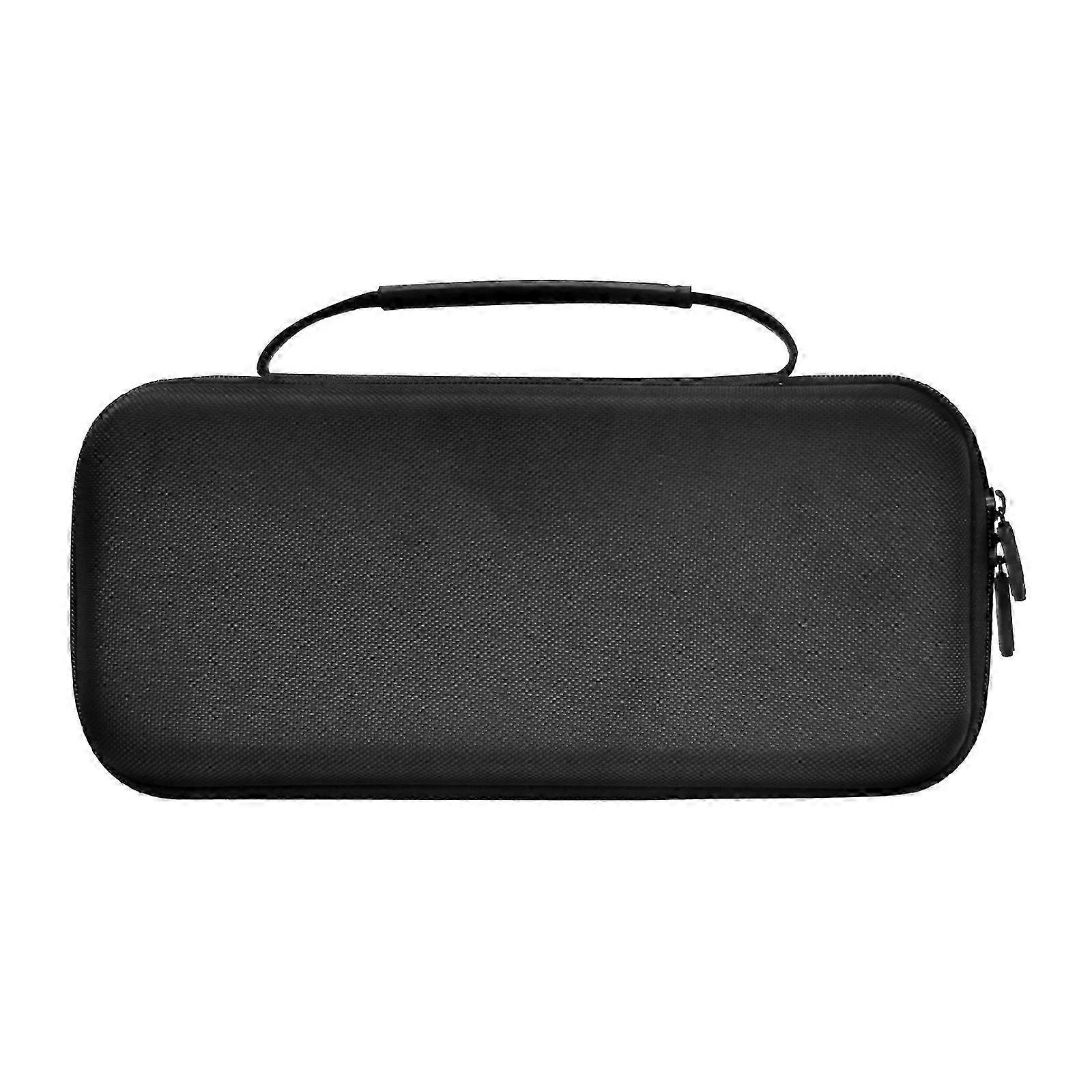 Host Storage Bag Hard for Shell Pouch Portable Travel Carrying for Case Protector for w/ Two-way Smooth Zipper Design for Steam Deck Console Black