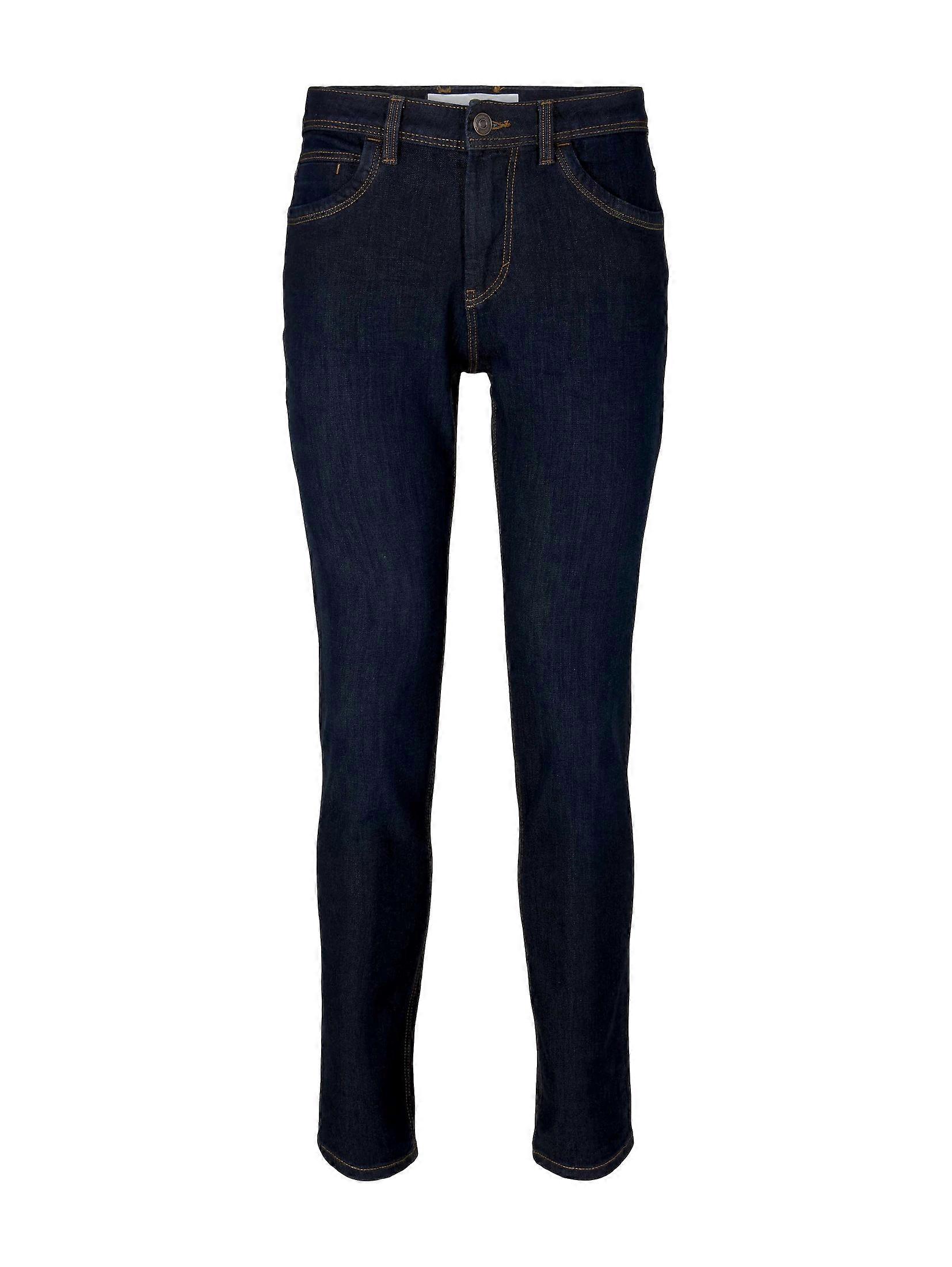 Herren TOM TAILOR Regular Slim Fit Jeans Basic Five-Pocket Stretch Hose JOSH