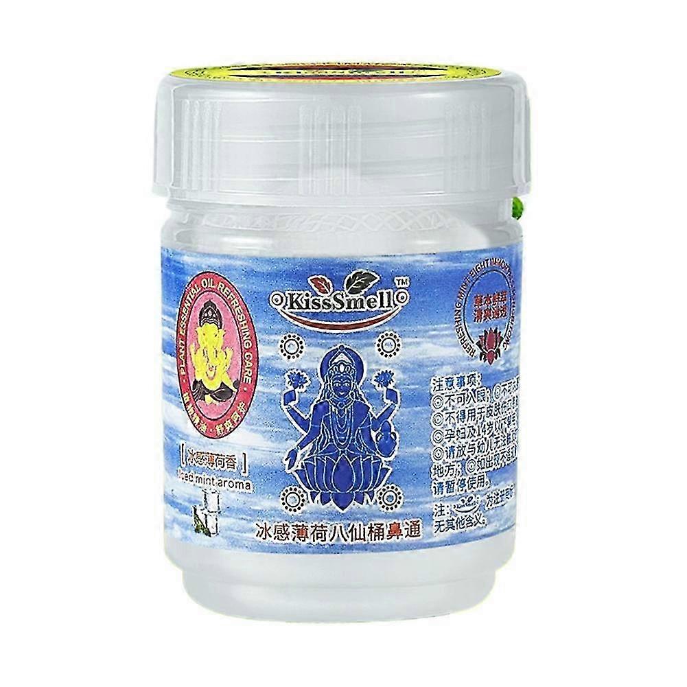 Portable Herbal Inhaler for Nasal Congestion and Cough Relief with Replaceable Aromatherapy Capsules