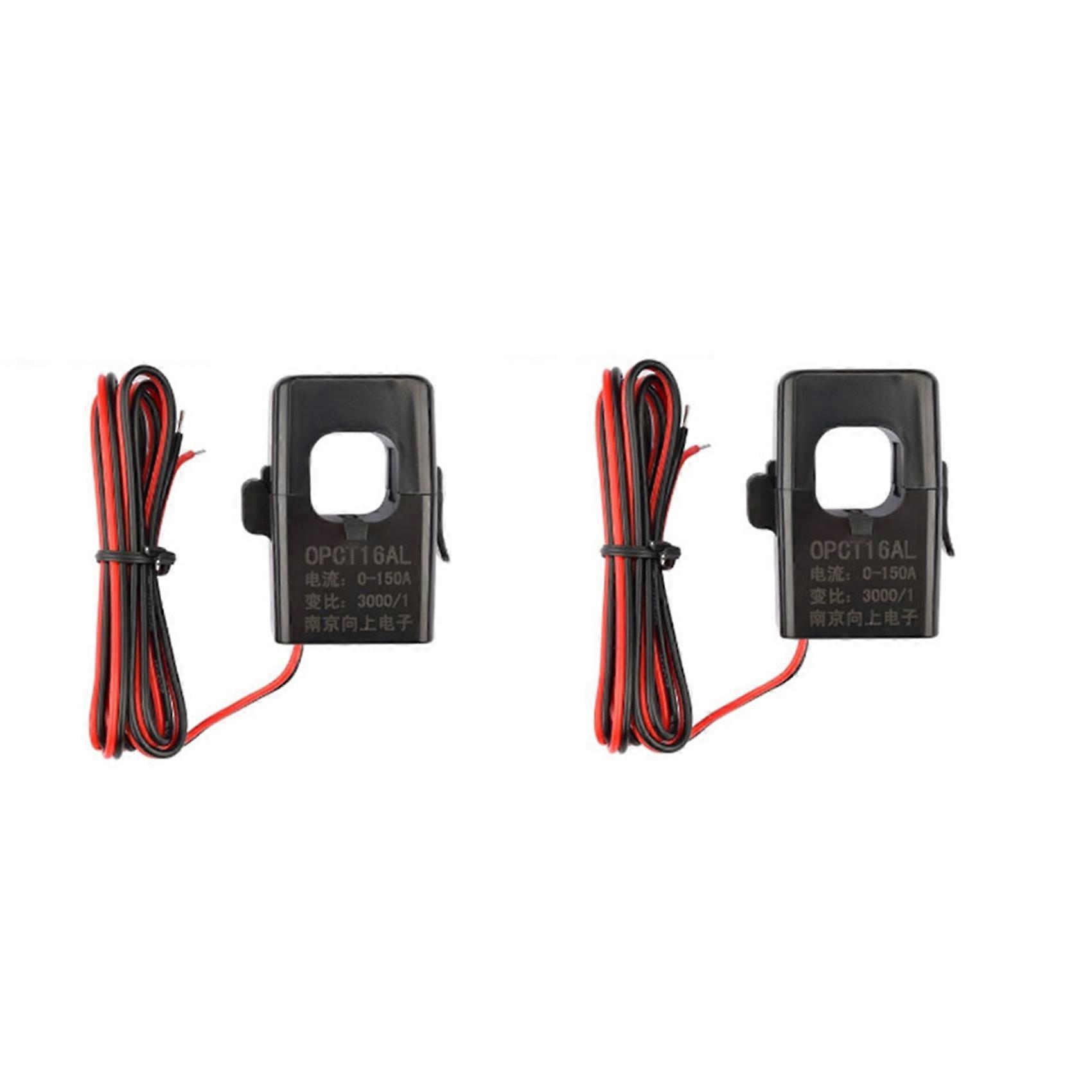 2X High Frequency Split Core Current Transformer OPCT16AL 3000/1 AC CT Clamp on Current Transformer