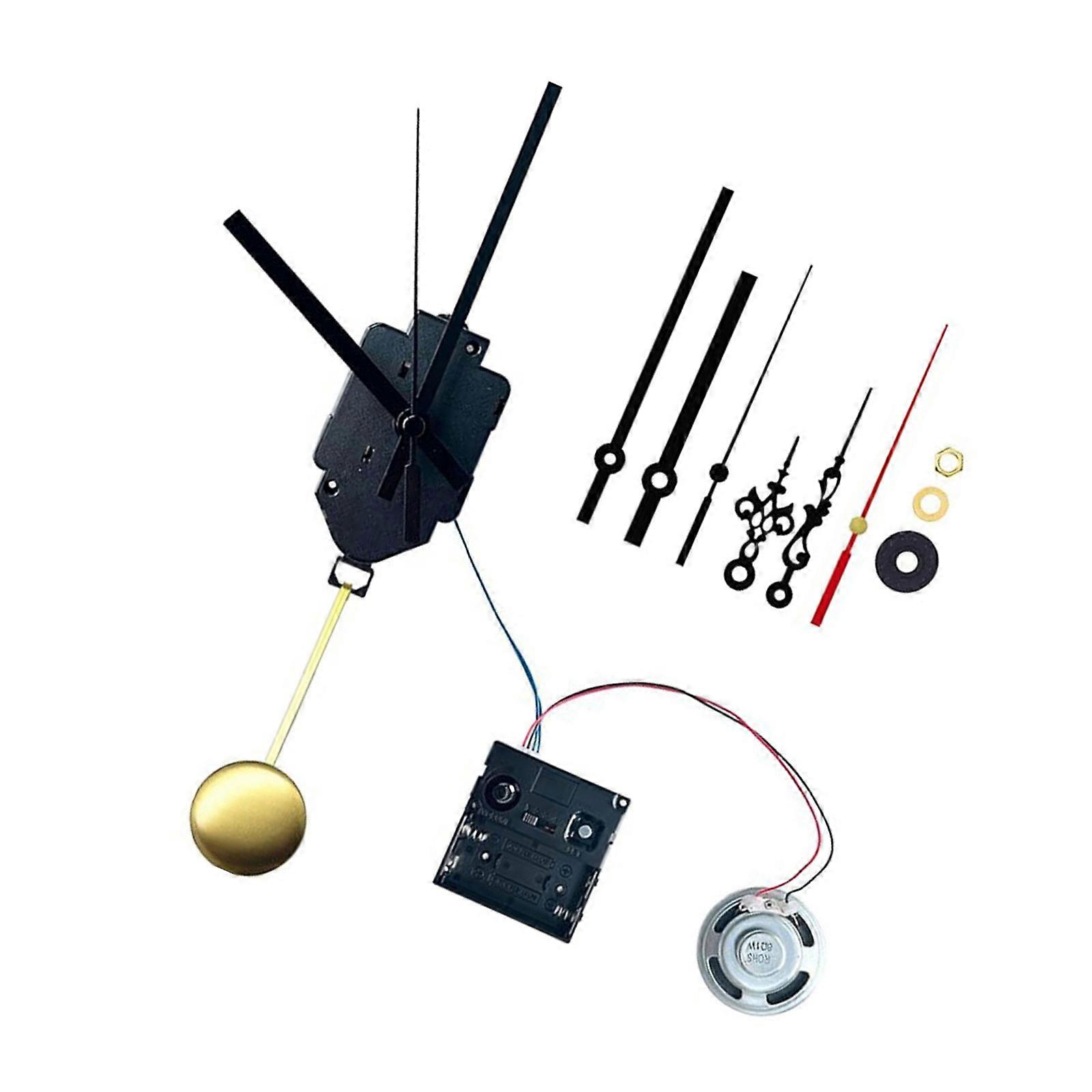 Accurate Timekeeping Pendulum Clock Motor Pendulum Clock Movement With Multiple Hands,for Customs Wall Clock Accessories Multicolor