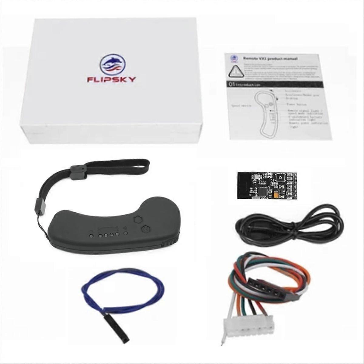  VX1 2.4G Remote Controller with Universal Receiver for Four-Wheel Scooter Remote Control Accessories for VESC6