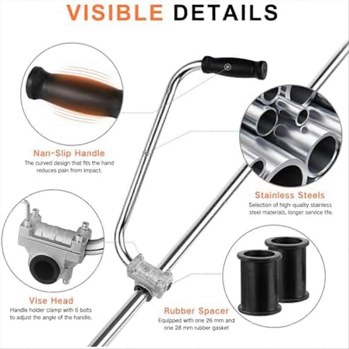 Trimmer Handle, Ergonomic Trimmer Handle, Handle Extension