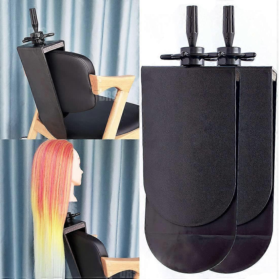 Mannequin Head Stand with Chair Back Clip, Adjustable Wig Head Clamp for Styling and Cosmetology