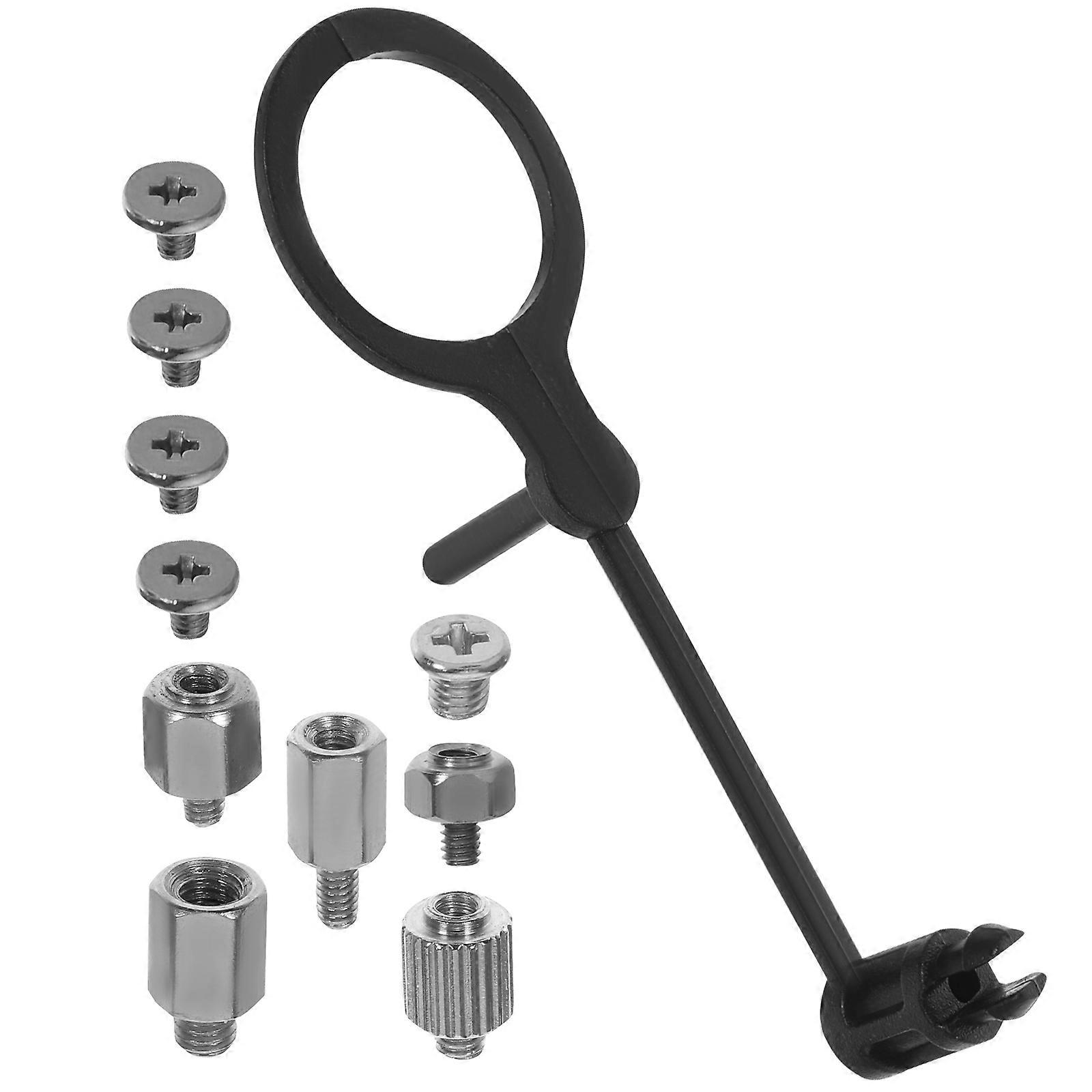 M.2 SSD Mounting Screw Set with Heatsink for Computer Alloy Material Assorted Various Devices 1 Set