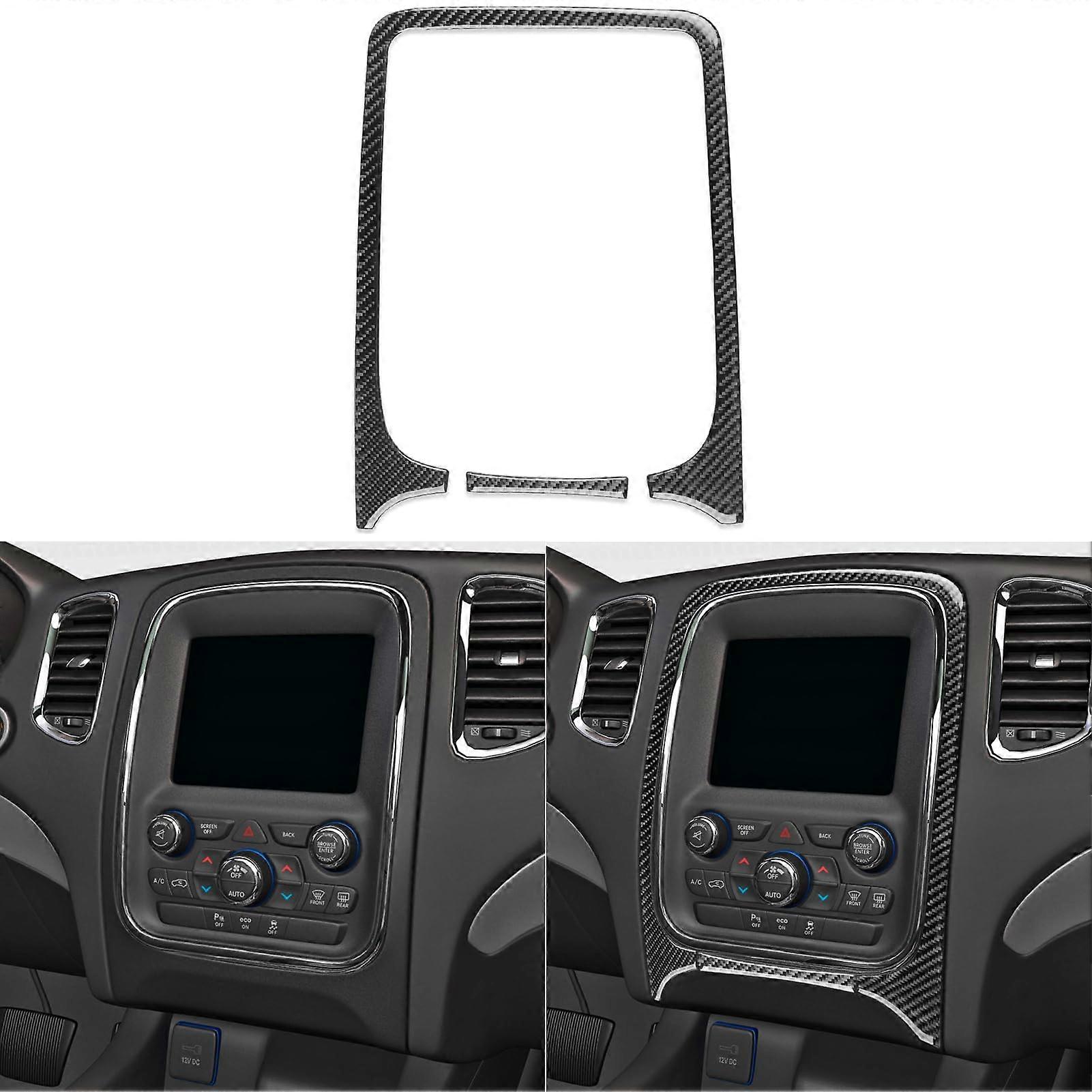 Carbon Fiber Dashboard Trim for Dodge Durango 20142020, ScratchResistant Interior Upgrade