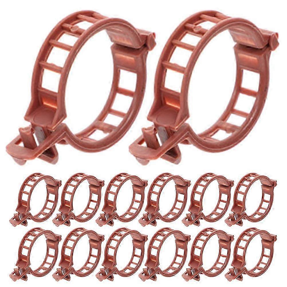 Vine Support Stem Clips Tomato Fixing Clamps PP Material 100Pack