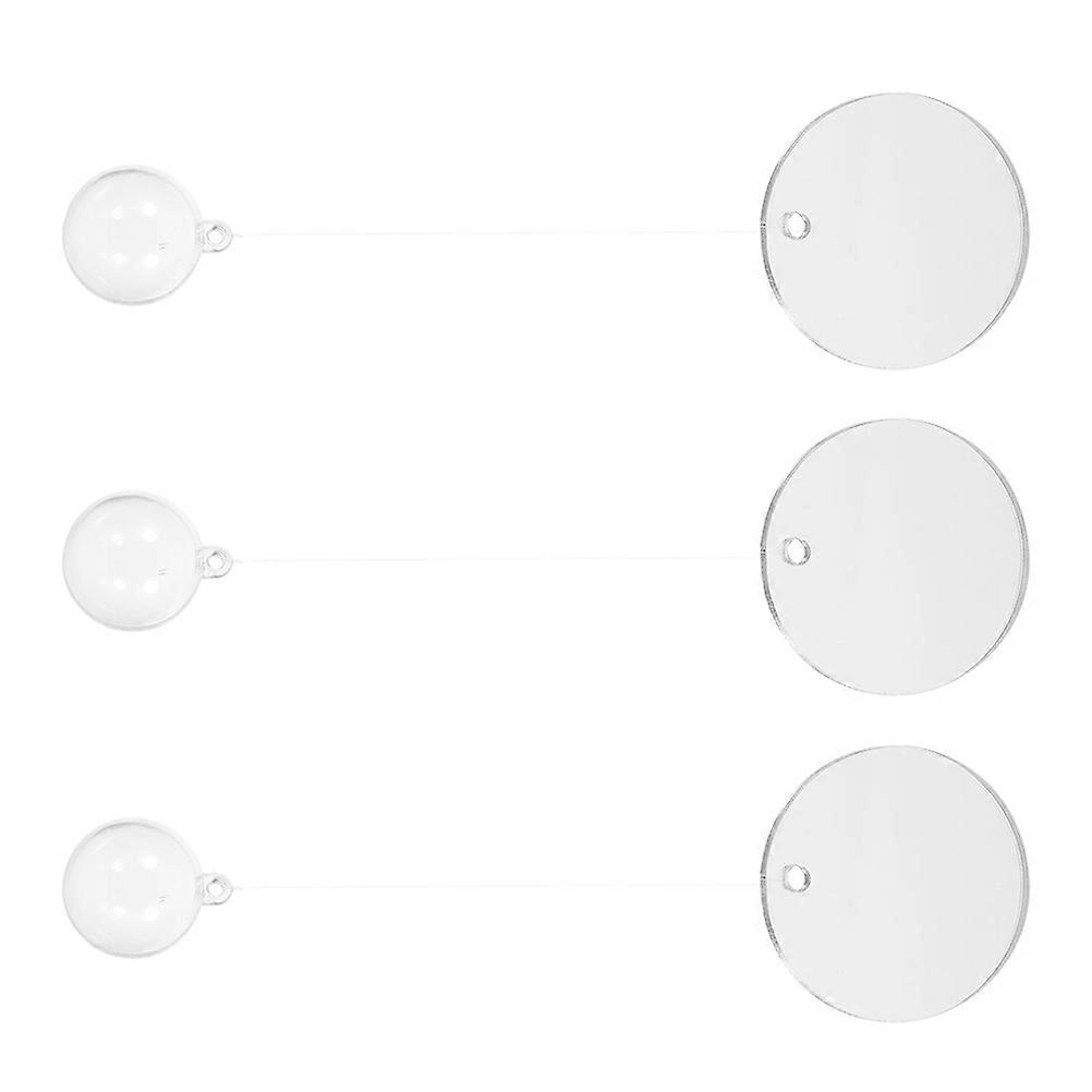 Dual Side Betta Fish Mirror Acrylic for Tank Training 3Pcs