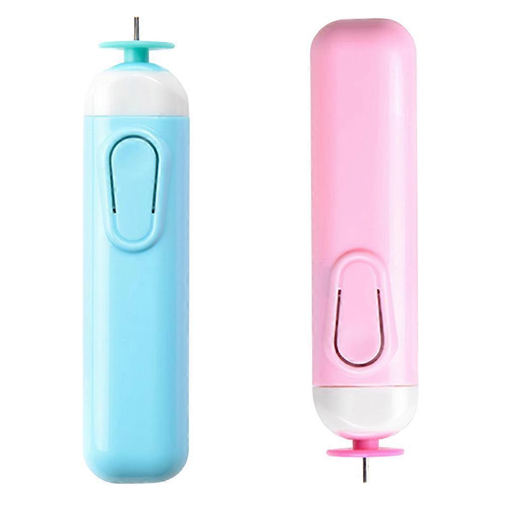 Electric Quilling Tool for Paper Crafting with Slotted Design 2Pcs Set