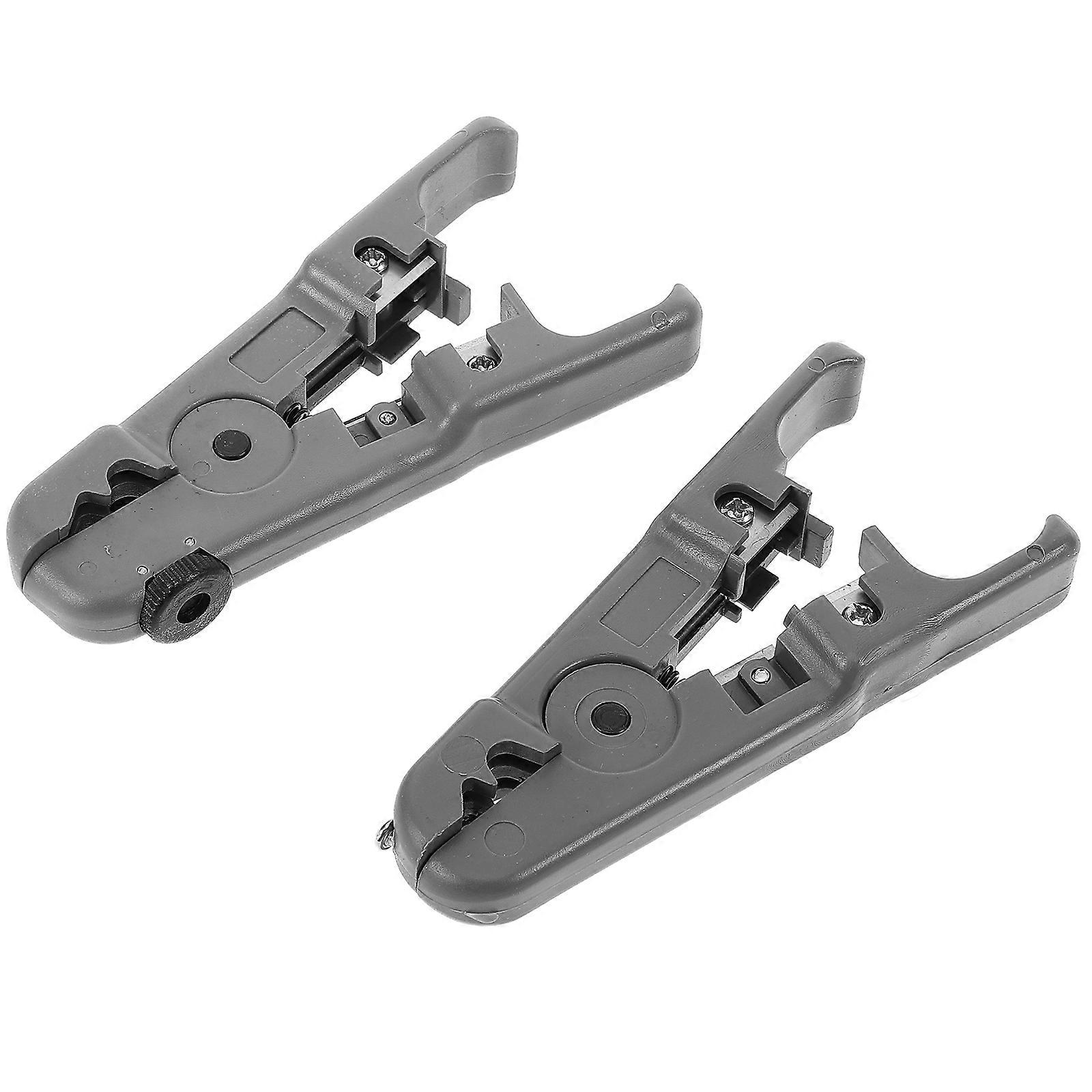 Wire Cutter Stripper Electrical Pliers Heavy Duty Tool 2Pcs for Home Use