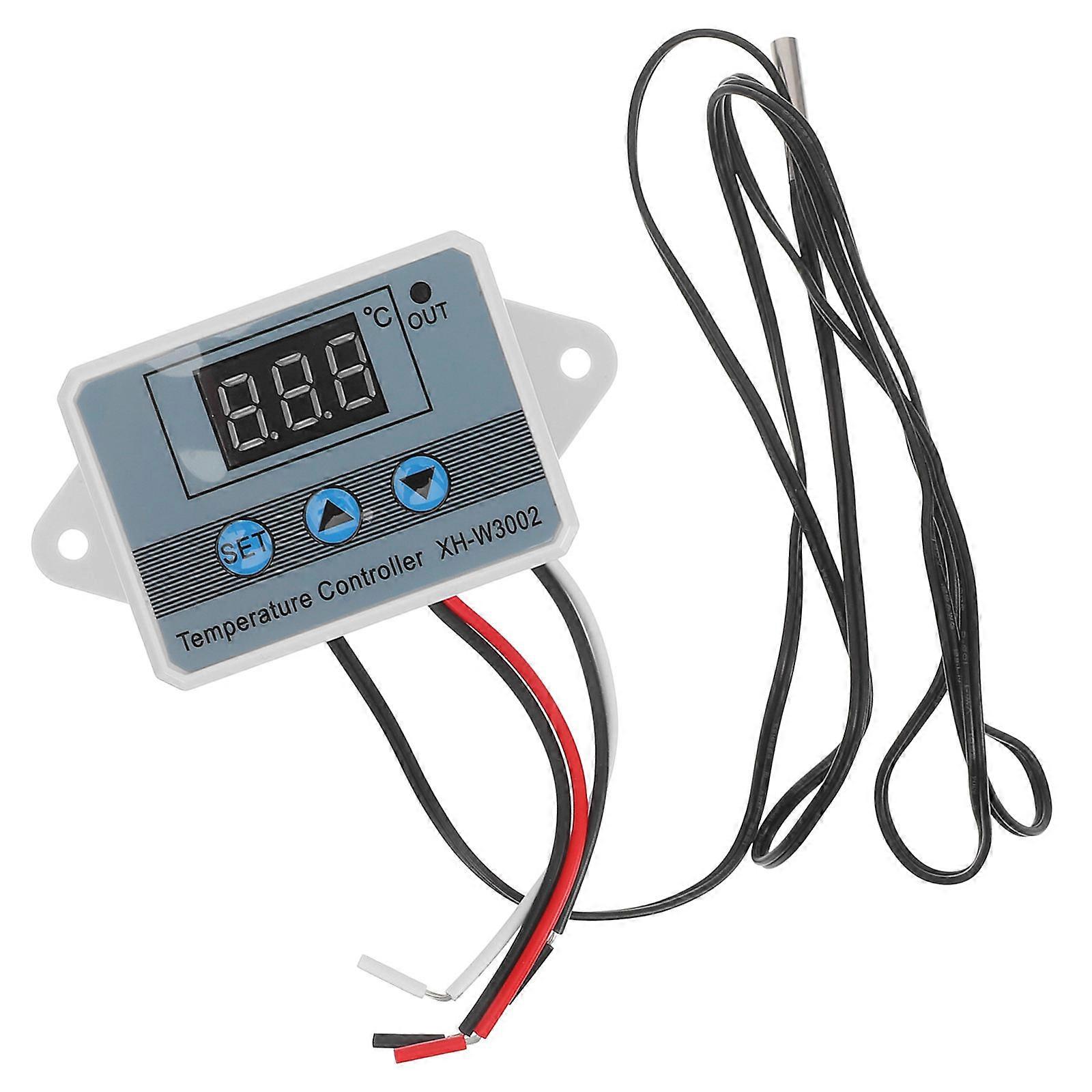 Temperature Control Thermostat For Agriculture Applications 8.60X4.50X2.50CM Electronic Display Functionality 1Pcs