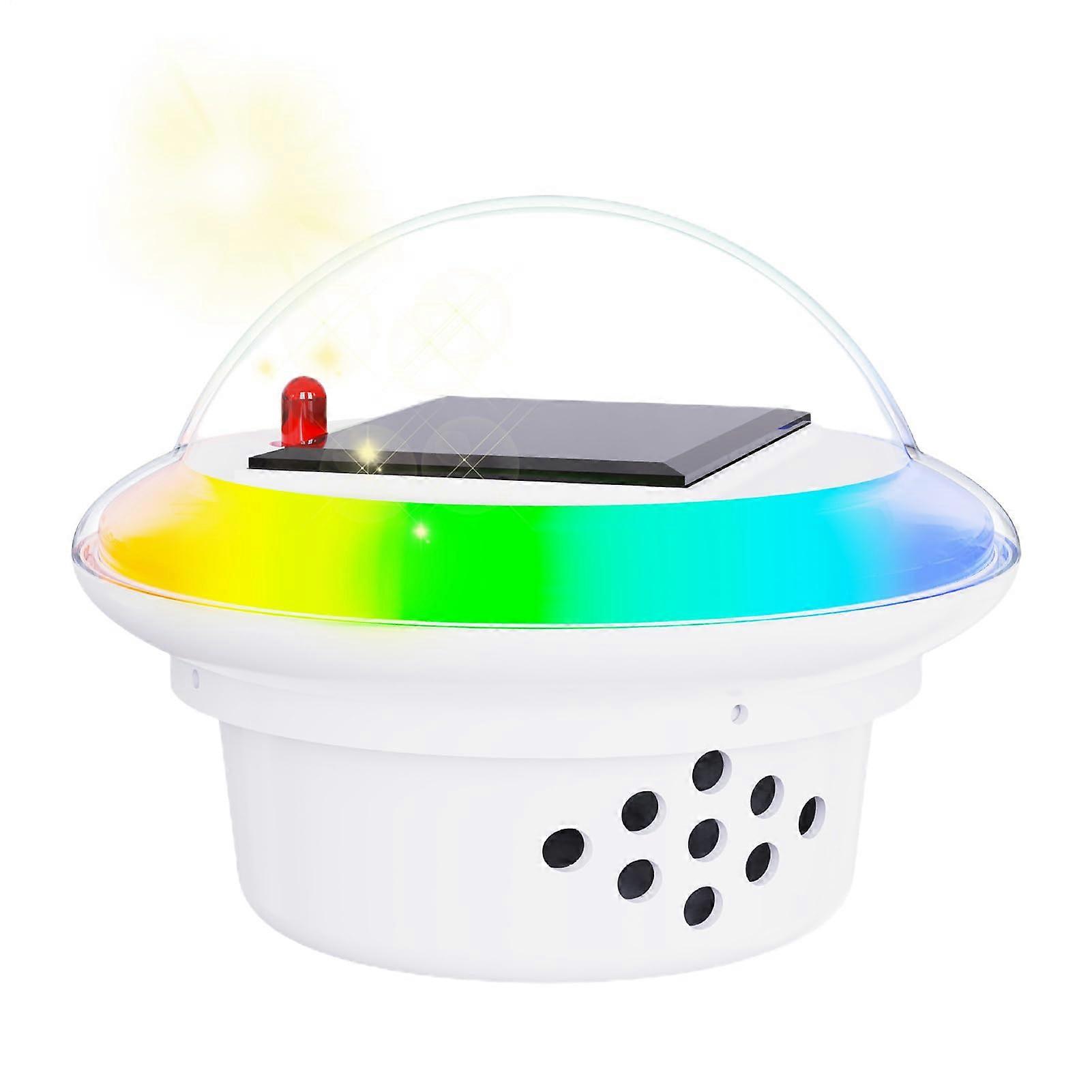 Générique Solar Powered Color Changing Pool Lights - Waterproof Floating LED Lights with 7 Color Options