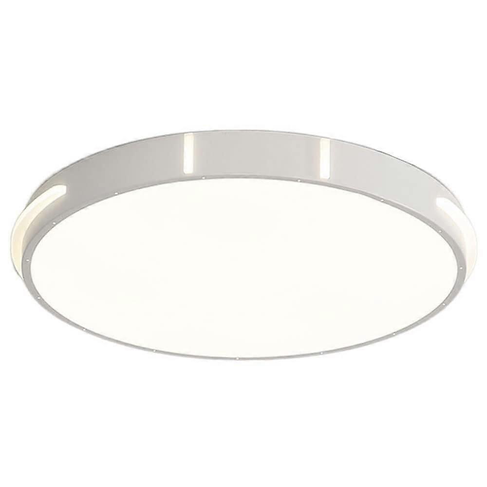 Dimmable LED Ceiling Light Fixture 40cm Black Finish, ThreeColor Modern Ceiling Lamp, Energy Saving