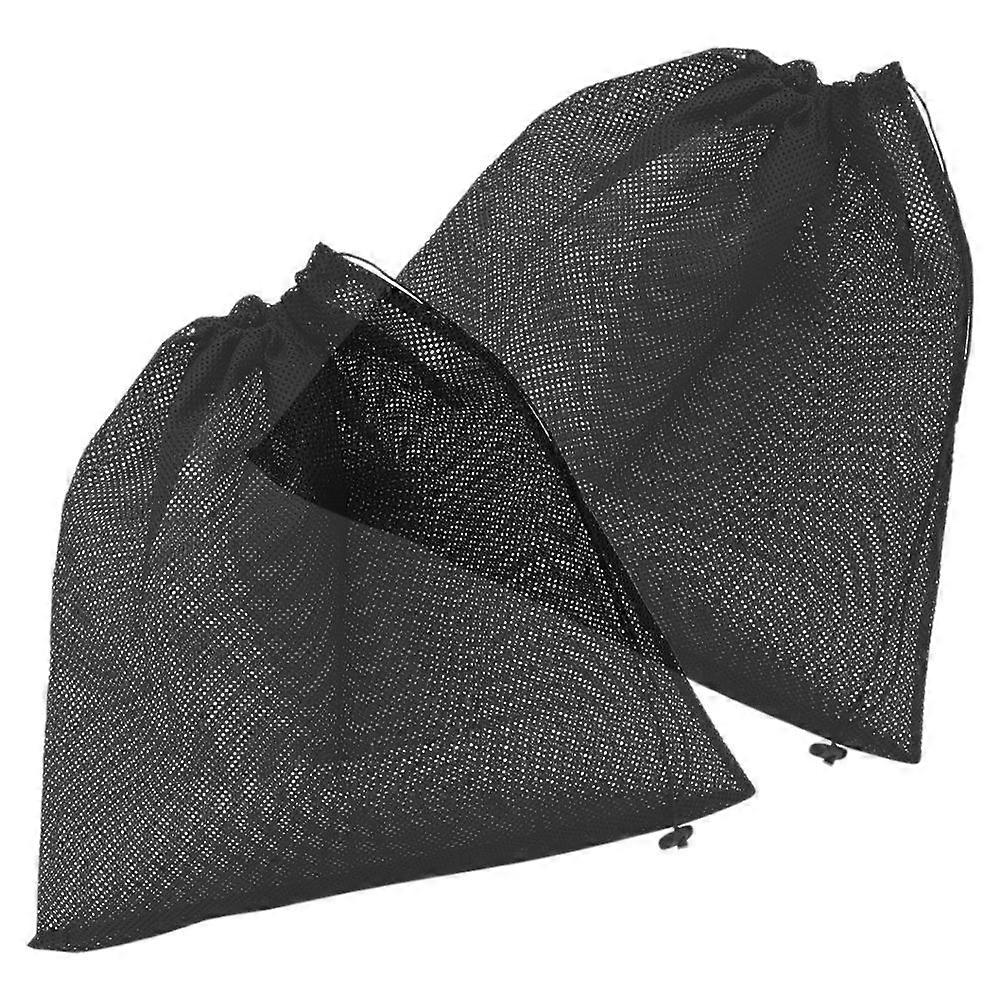 Pump Barrier Mesh Bag for Water Pump Use 2Pcs Polyester Filter Bags
