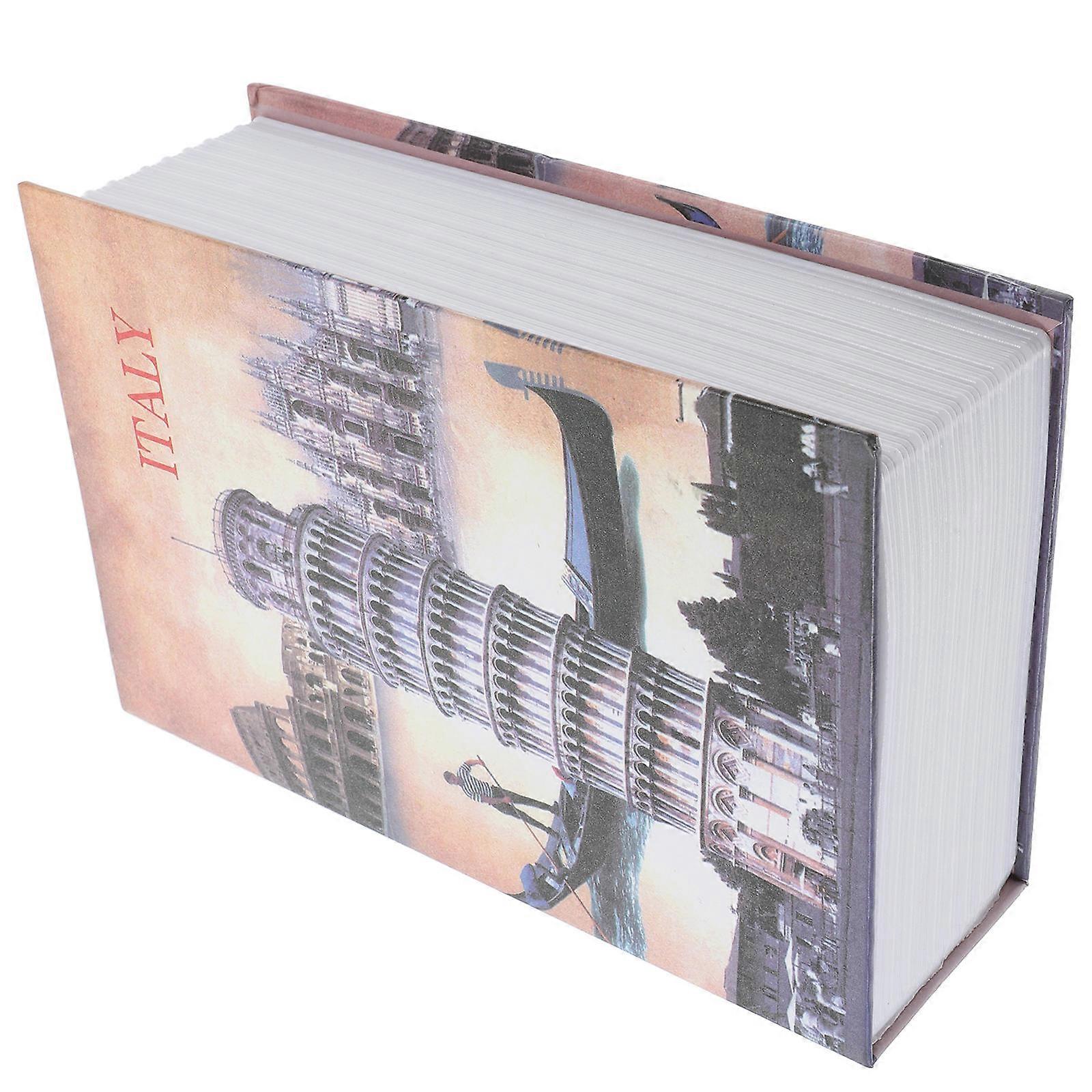 Pink Book Safe for Secure Storage with Lock and Keys for Valuables