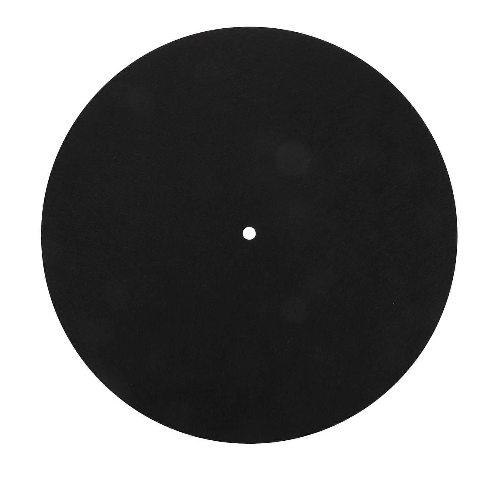 Replacement Felt Turntable Mat AntiStatic Vinyl Record Players Pad, Reduces Vibration Noise, Improves Sound Quality