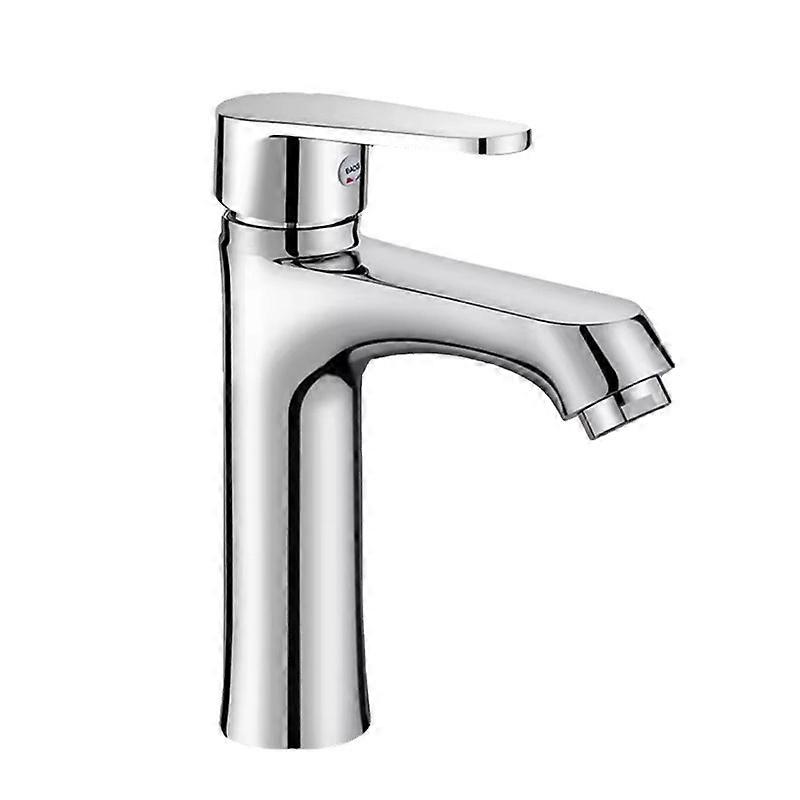 Cold Water Faucet for Hand Washbasin in Chrome Stainless Steel - Modern Design - Single Handle-16808