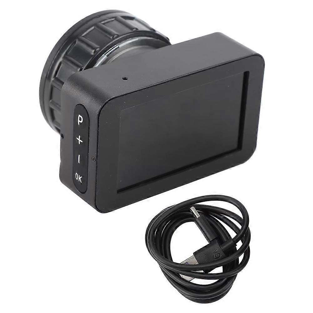 4K Electronic Eyepiece Telescope Accessory High-Resolution Color Display Screen for 22mm-46mm Optical Telescopes