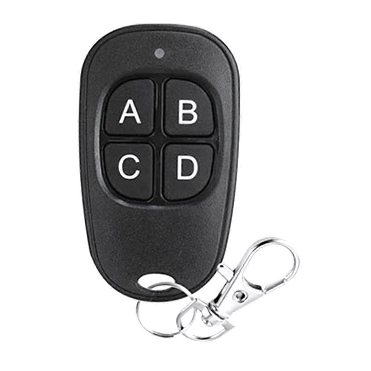 433MHz Universal Garage Door Opener Remote Control Wireless 4-Button Key Duplicator Clone Electric