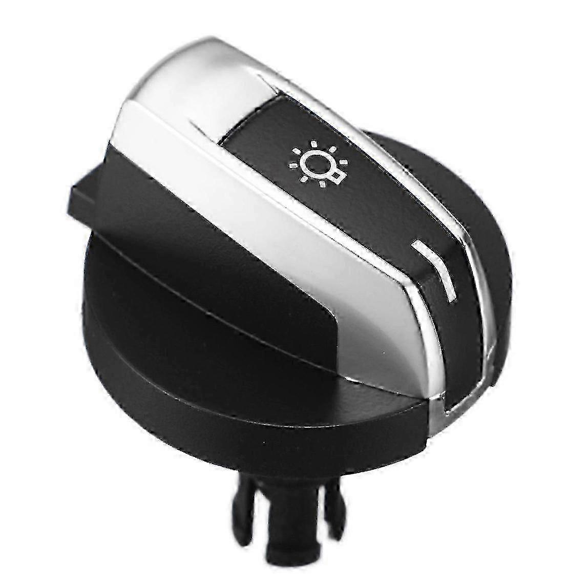 1Pcs Car Headlight Switch Knob Buttons For 5/7 Series X3 X4 F01 F02 F03 F10 F18 F07 F06 F25 F26 Bla