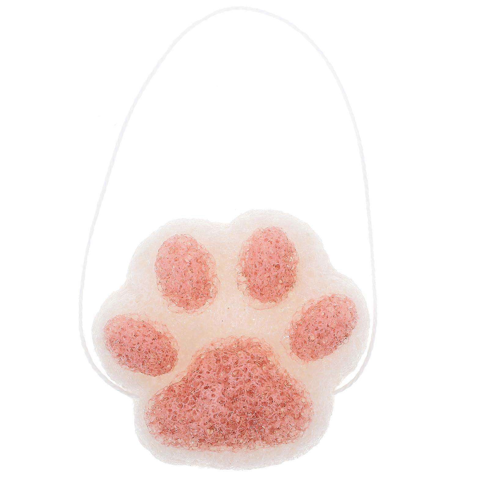 Cat Claw Bath Loofah with Rich LongLasting Foam, Soft Mesh Shower Pouf for Sensitive Skin