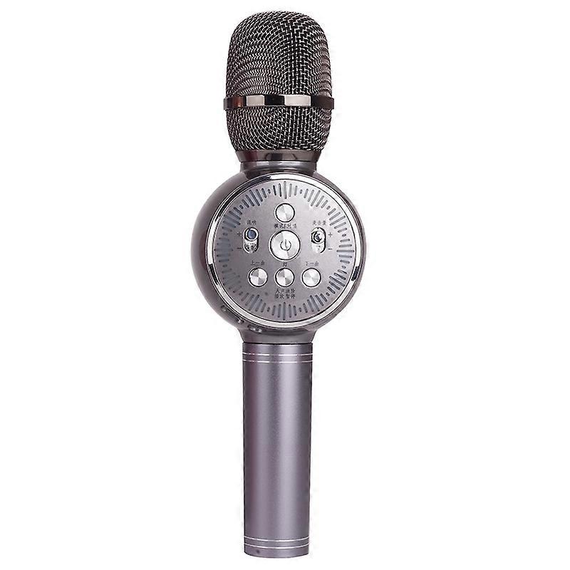 K2 Bluetooth 5.0 Karaoke Live Colorful Lights Wireless Bluetooth Microphone