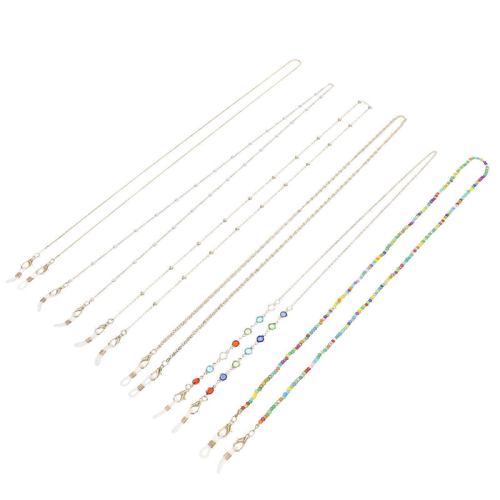 Glasses Mask Chain Anti-Lost Use 12Pcs Assorted Color