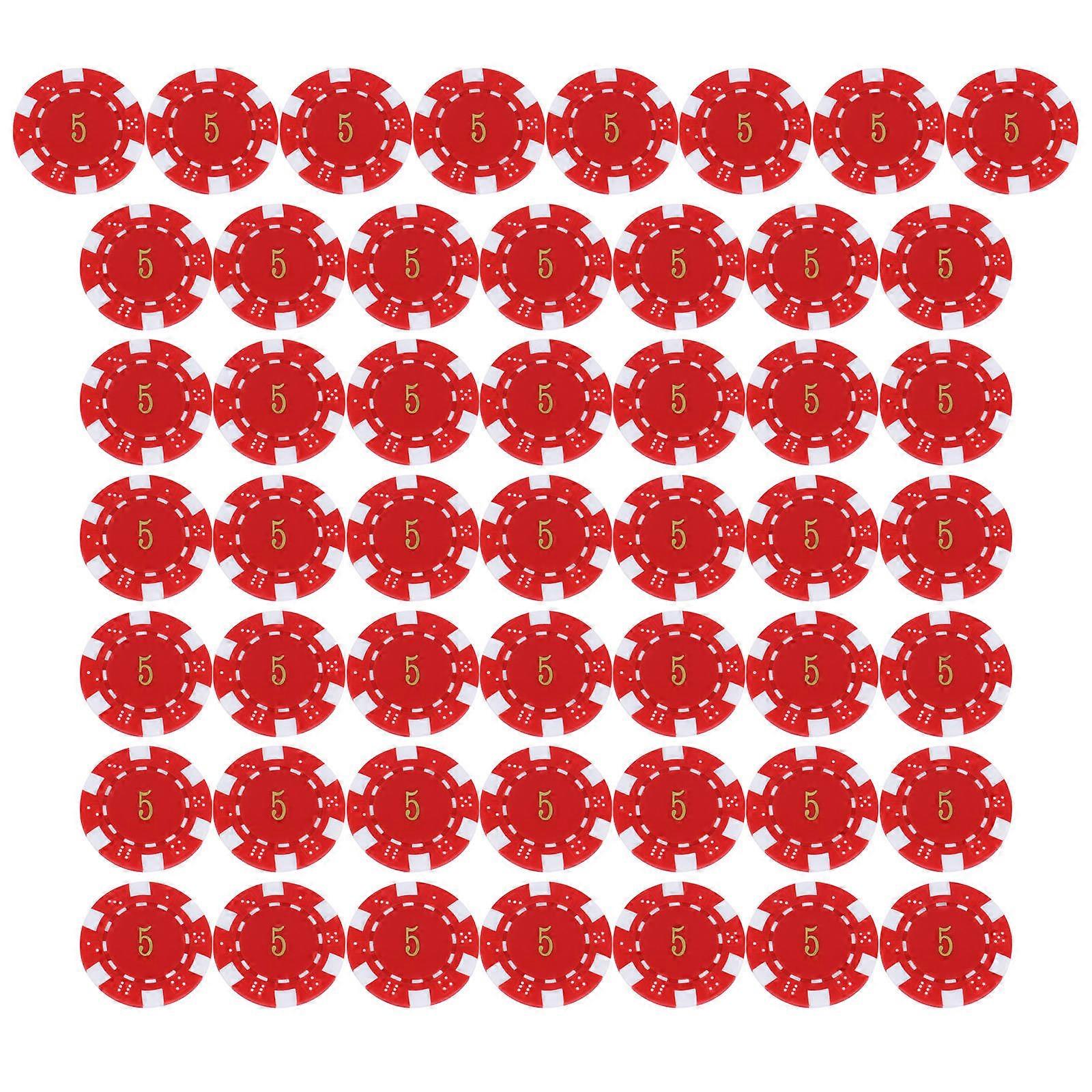 Supplies Plastic Chips Game Coins for Counting 150Pcs Set