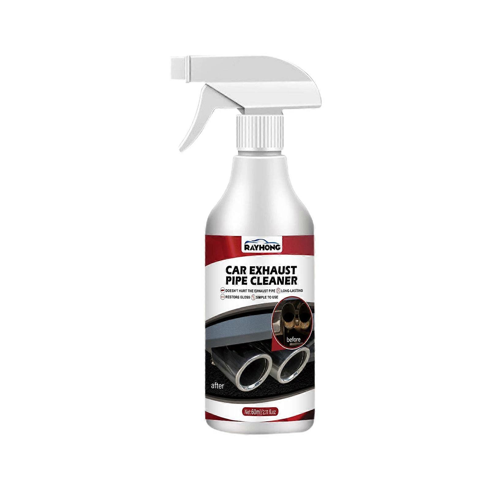 60ml Car Exhaust Cleaner and Pipe Polish for Quick Rust Removal and Fuel Efficiency