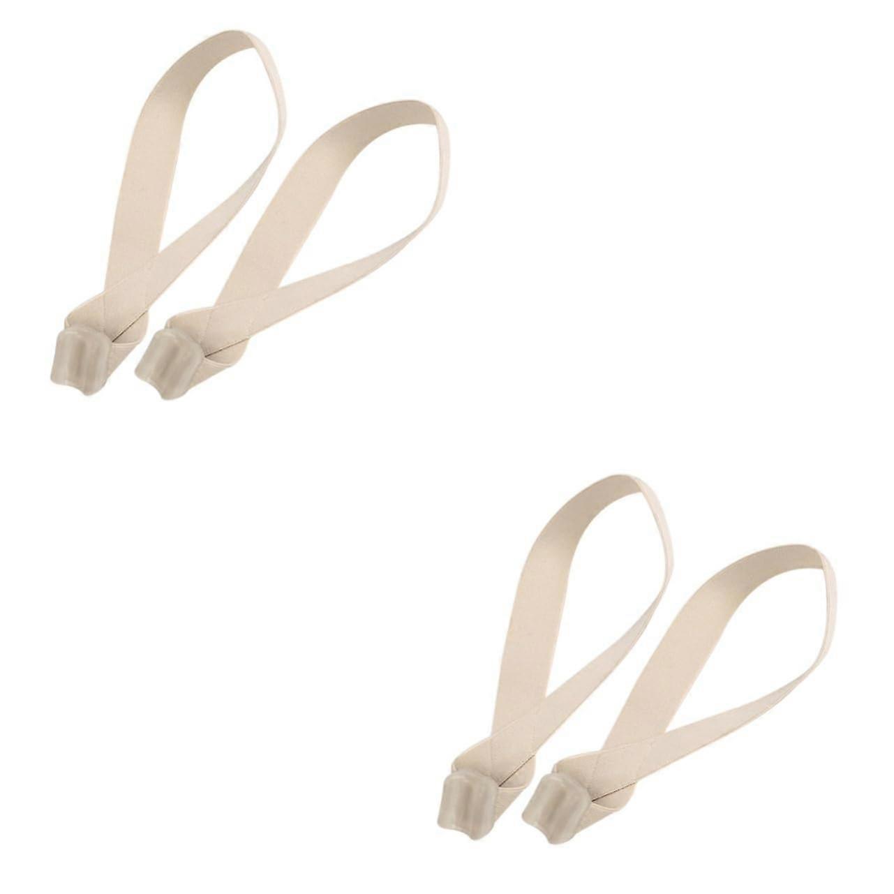 Toe Separator and Bunion Corrector 4pcs Ergonomic Toe Alignment Washable SEBS for Daily Wear