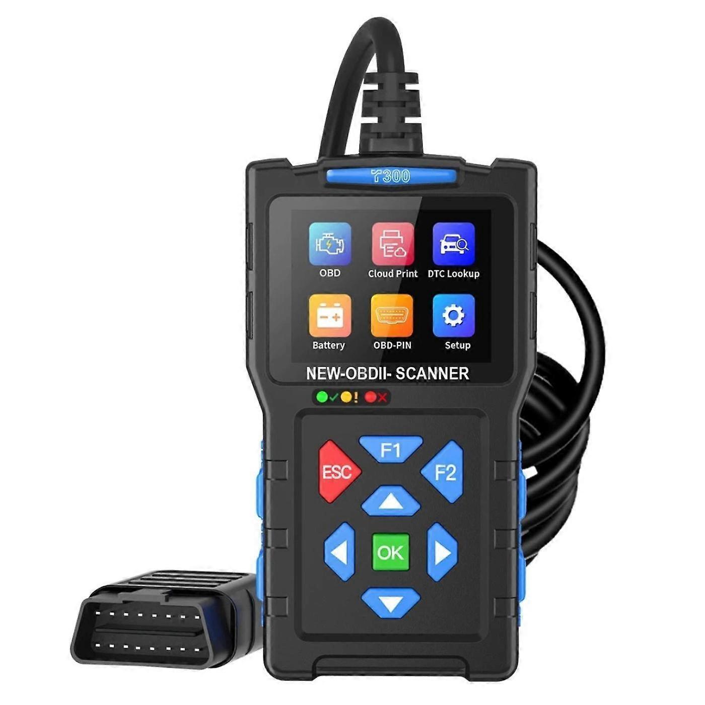 OBD2 Car Diagnostic Tool Battery Fault Scanner