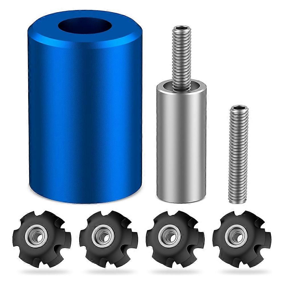 Bike Fork Star Nut Installation Tool 28.6Mm for Threadless Fork Tubes, Professional Star Nut Setting Installer Kit