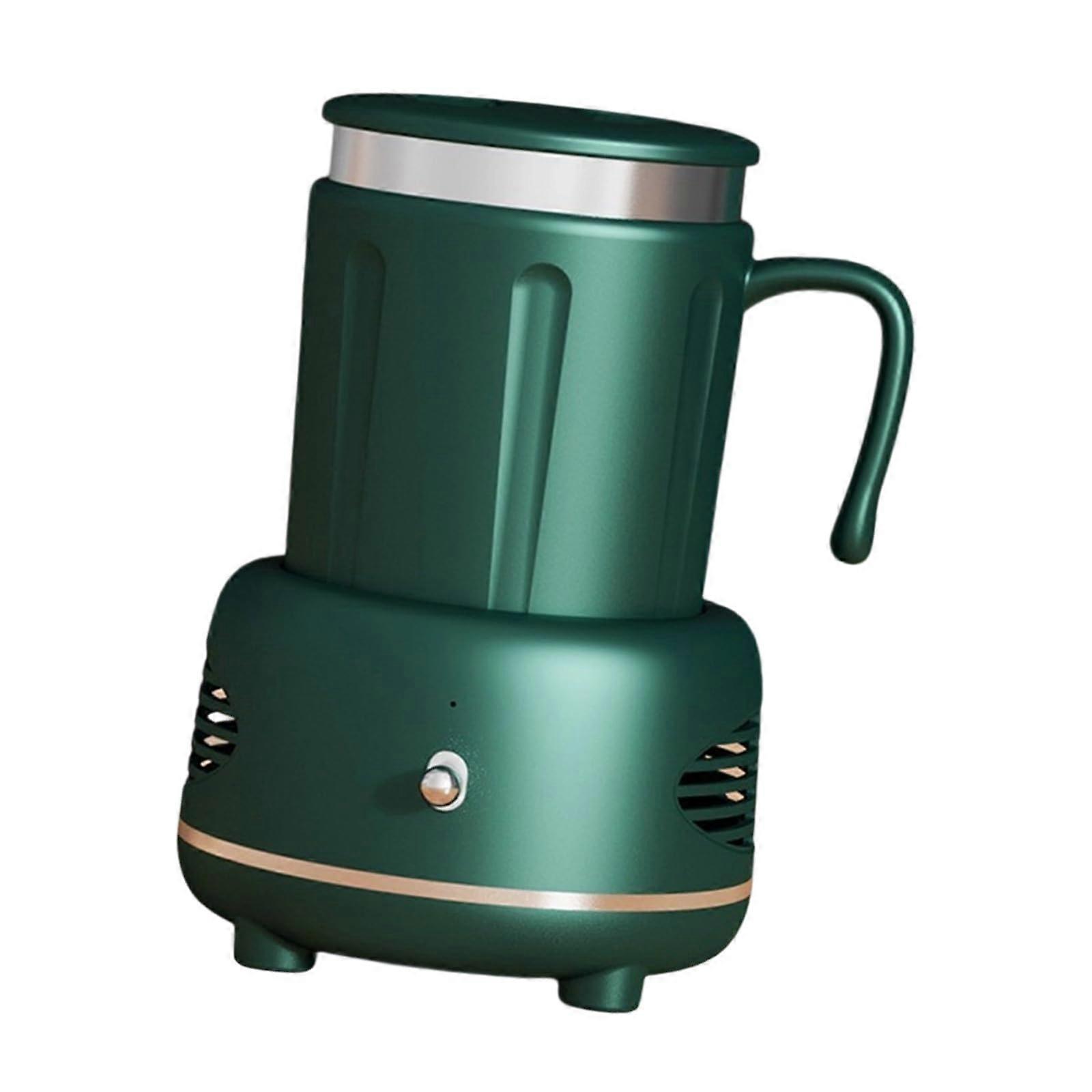 USB Beverage Cooler Warmer with Dual Mode Temperature Control, Rapid Cooling Heating for Coffee and Wine