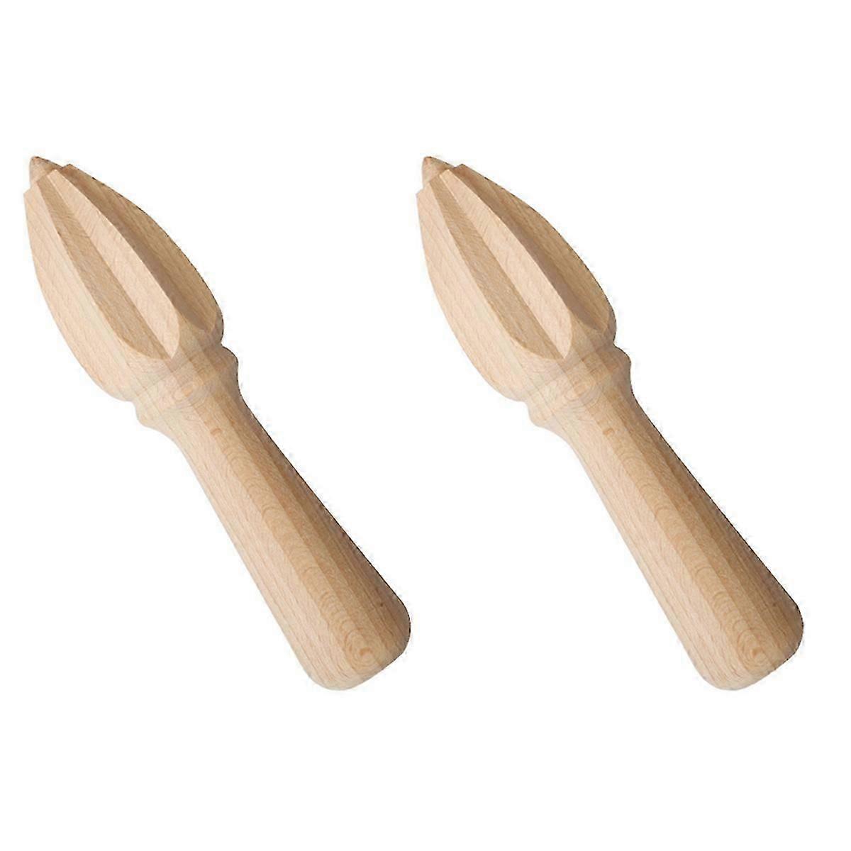 Beech Lemon Juicer Manual Solid Wood Cone Juicer Juice Squeezing Tool