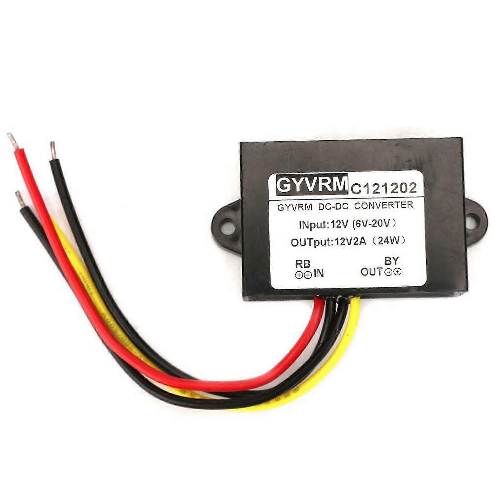 6-20V to 12V 2A Step Up Down Converter Boost Buck Voltage Regulator ModuleEdition A