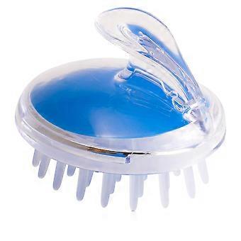 Scalp Massager for Hair Growth with Gentle Silicone Shampoo Brush, Wet Dry Use, Blue