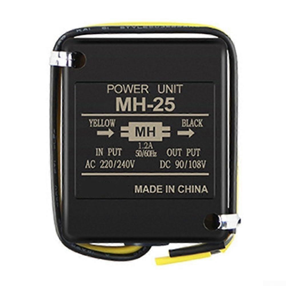 Electromagnetic Brake Rectifier for AC220V Motor, Diode Type DC90108V, Fast Quiet Braking, Black