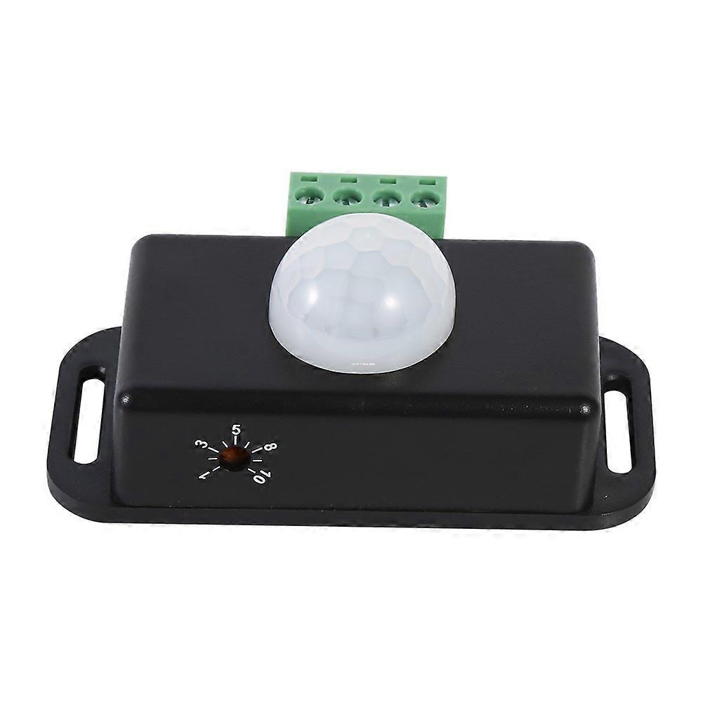 PIR Motion Sensor Light Switch DC 12V 24V Automatic On Off Infrared Detector for LED Strips Lamps