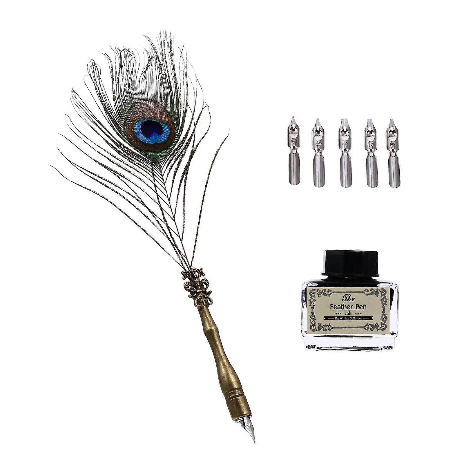 Dip Pen Kit for Writing Use 1Set Black Calligraphy Student Pen