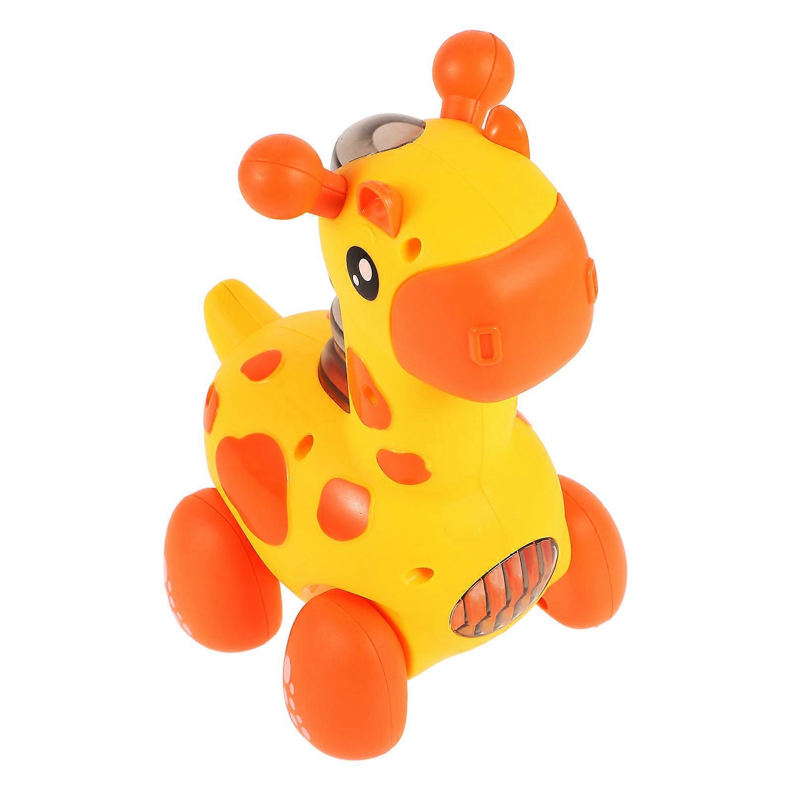 Electric Giraffe Toy for Playing with Crawling Function