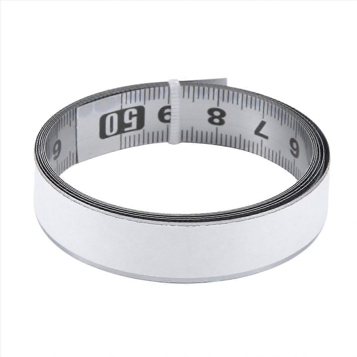 Stainless Steel Adhesive Scale Precision Woodworking Guide ,B-100cm