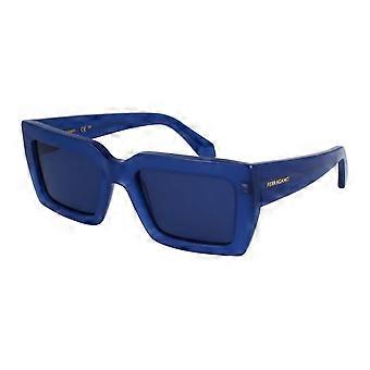 Solglasögon Salvatore Ferragamo SF1108S OPALINBLÅ/BLÅ 54/21/140 unisex