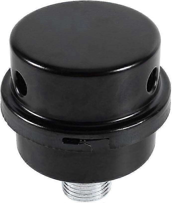 Compressor Intake Filter Air Filter Connector Muffler Filter Filter (black) (1pcs)